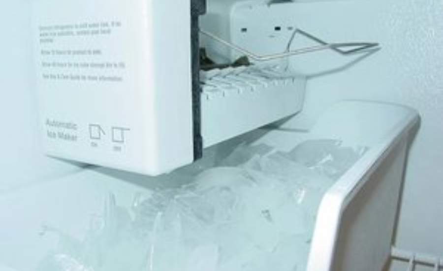 How To Fix The GE Ice Maker E855 Leaking Water Bottom Side Problem